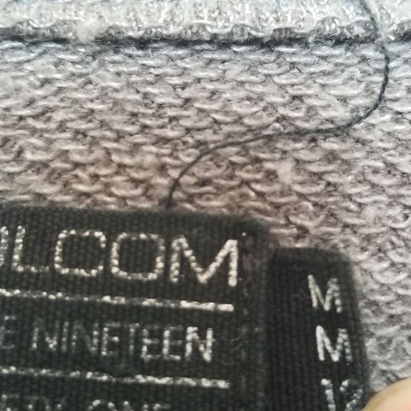 VOLCOM Relax Raw edge weathered sweatshirt grey - Picture 5 of 10